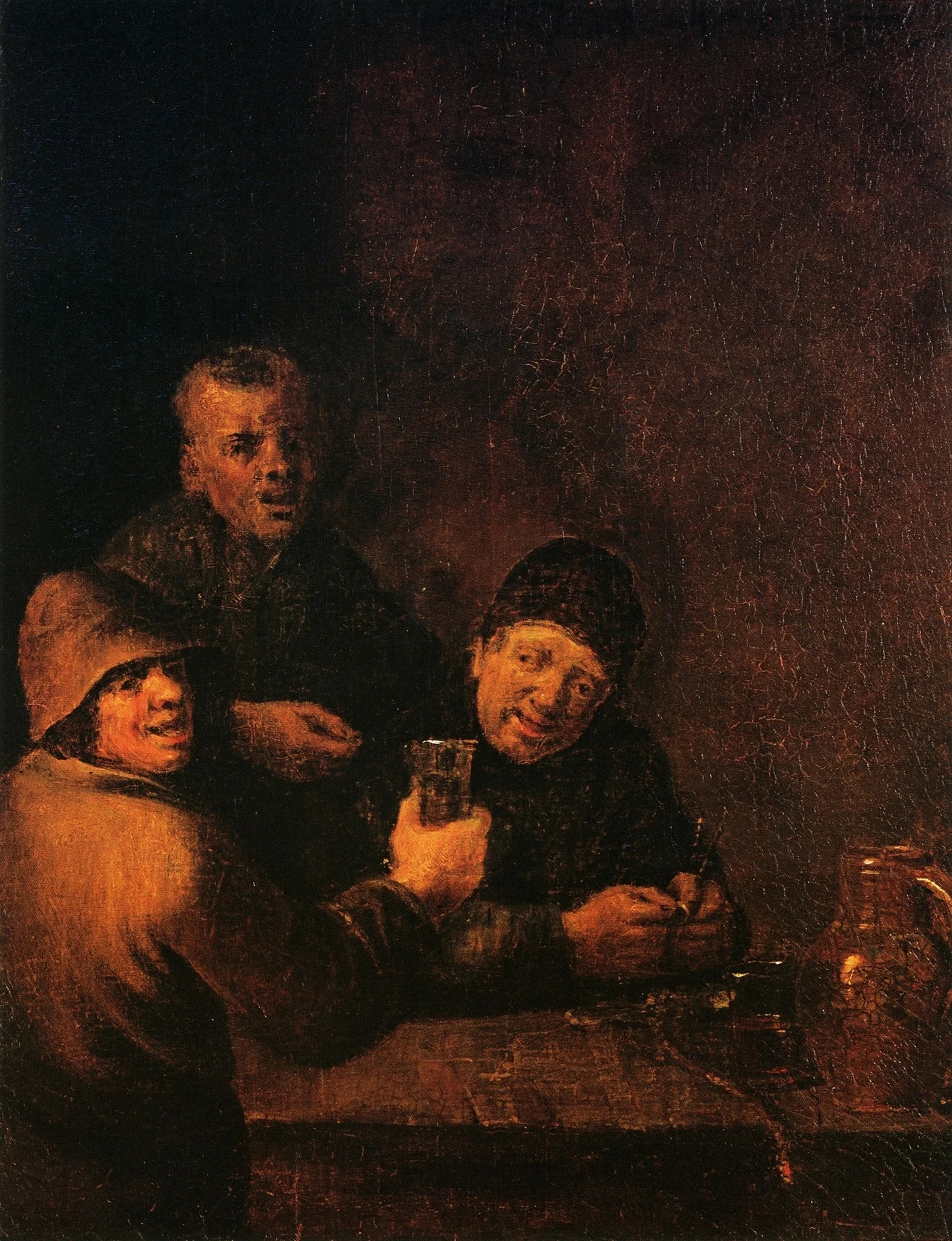 Drinkers, by Unknown, unspecified, 1850