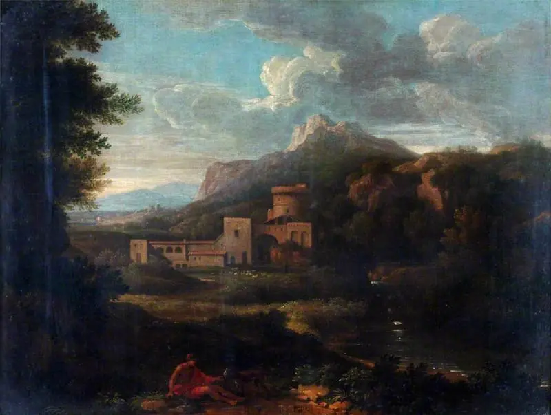 Landscape with a River and a Castle