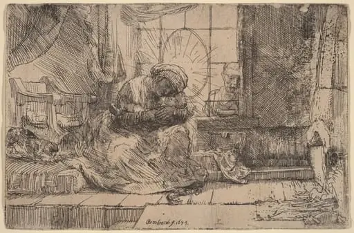 The Virgin and Child with the Cat and Snake