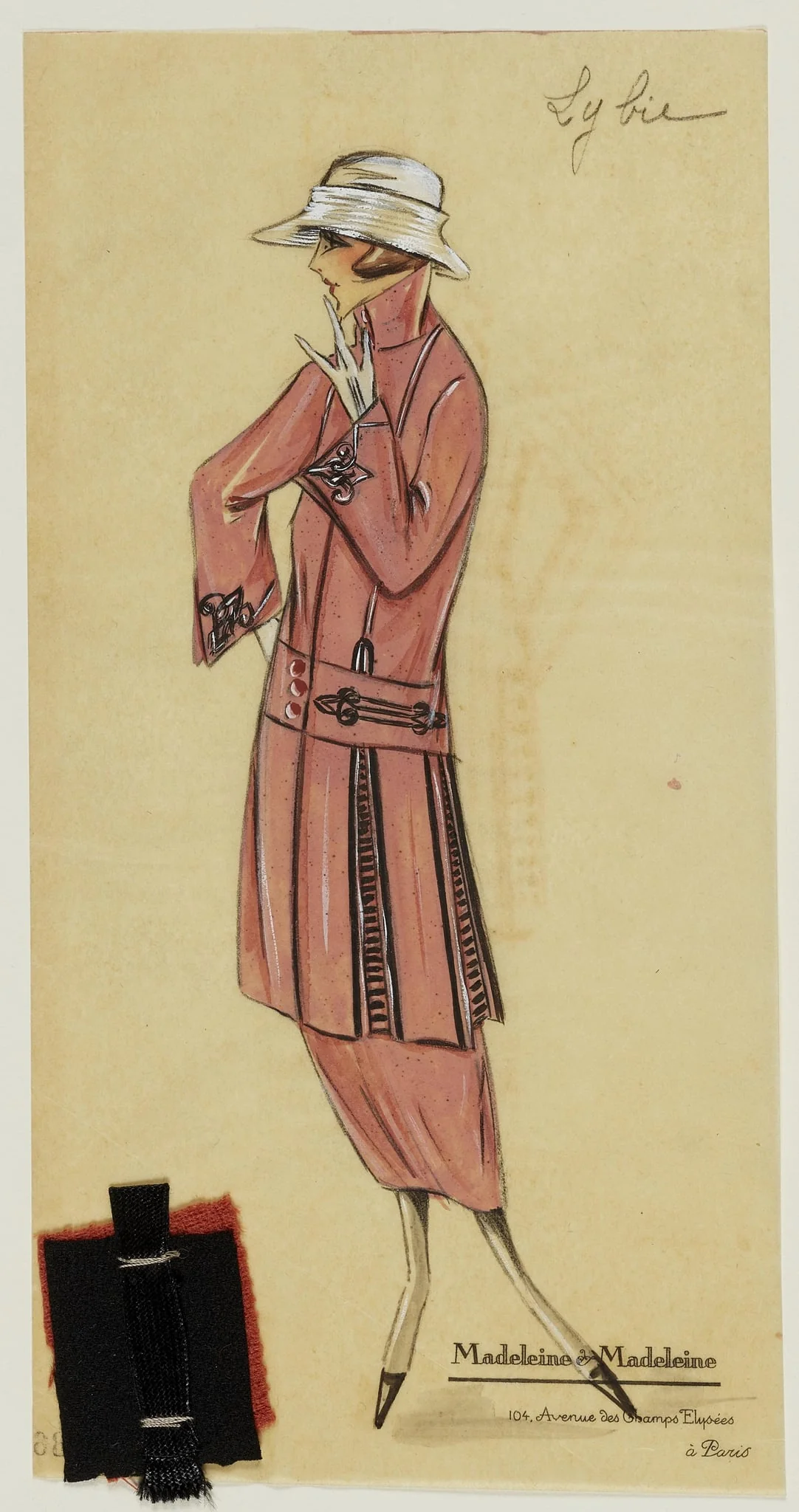 Lybie, by Madeleine & Madeleine, 1924