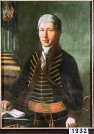 Andreas Traugott Krauss, primar din Mediaș (în Registrul inventar, înregistrat ca: Anton Traugott Kraus, primar din Mediaș)