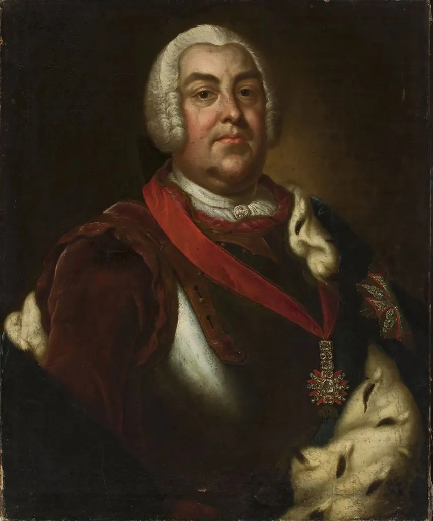 Portrait of Augustus III the Saxon, King of Poland