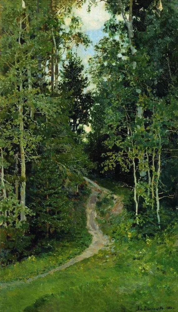 Aspens. Abramtsevo