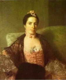 Portrait of Martha Bruce, Countess of Elgin and Kincardine (1739–1810), by Allan Ramsay, oil, 1758