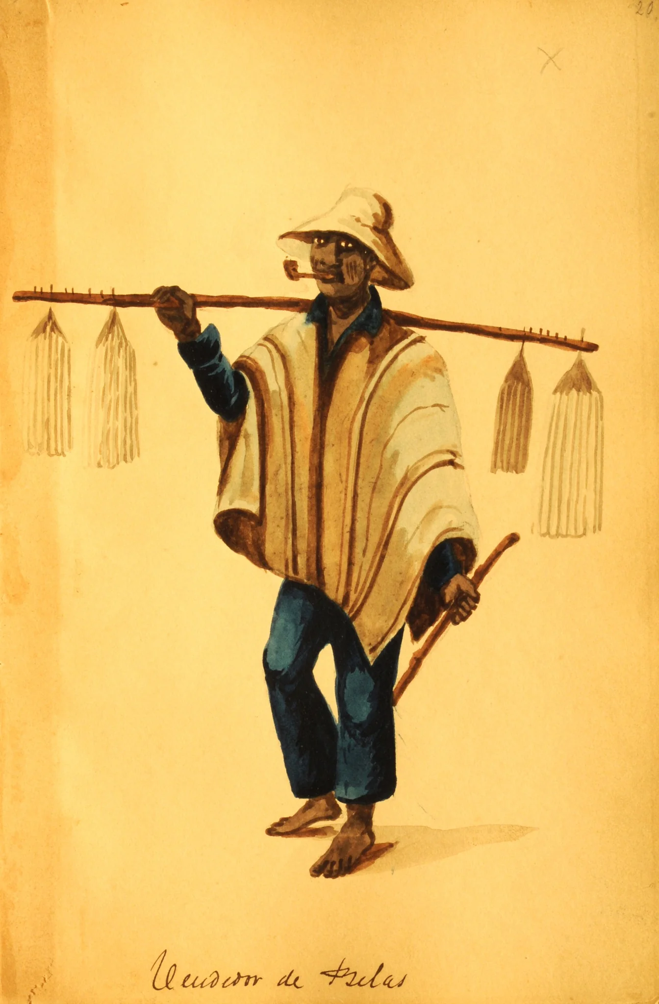 Candle seller