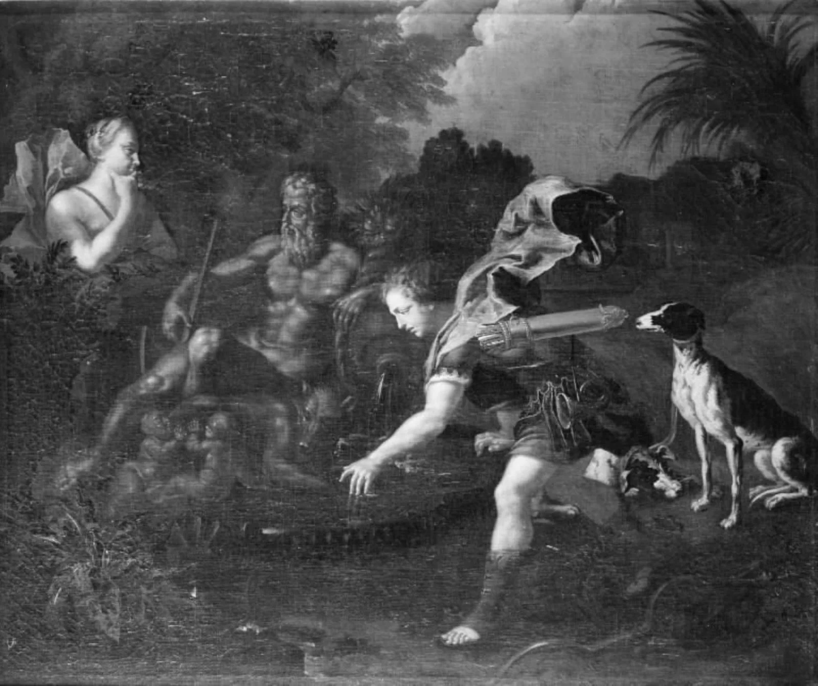 Narcissus, by Unknown, 1629
