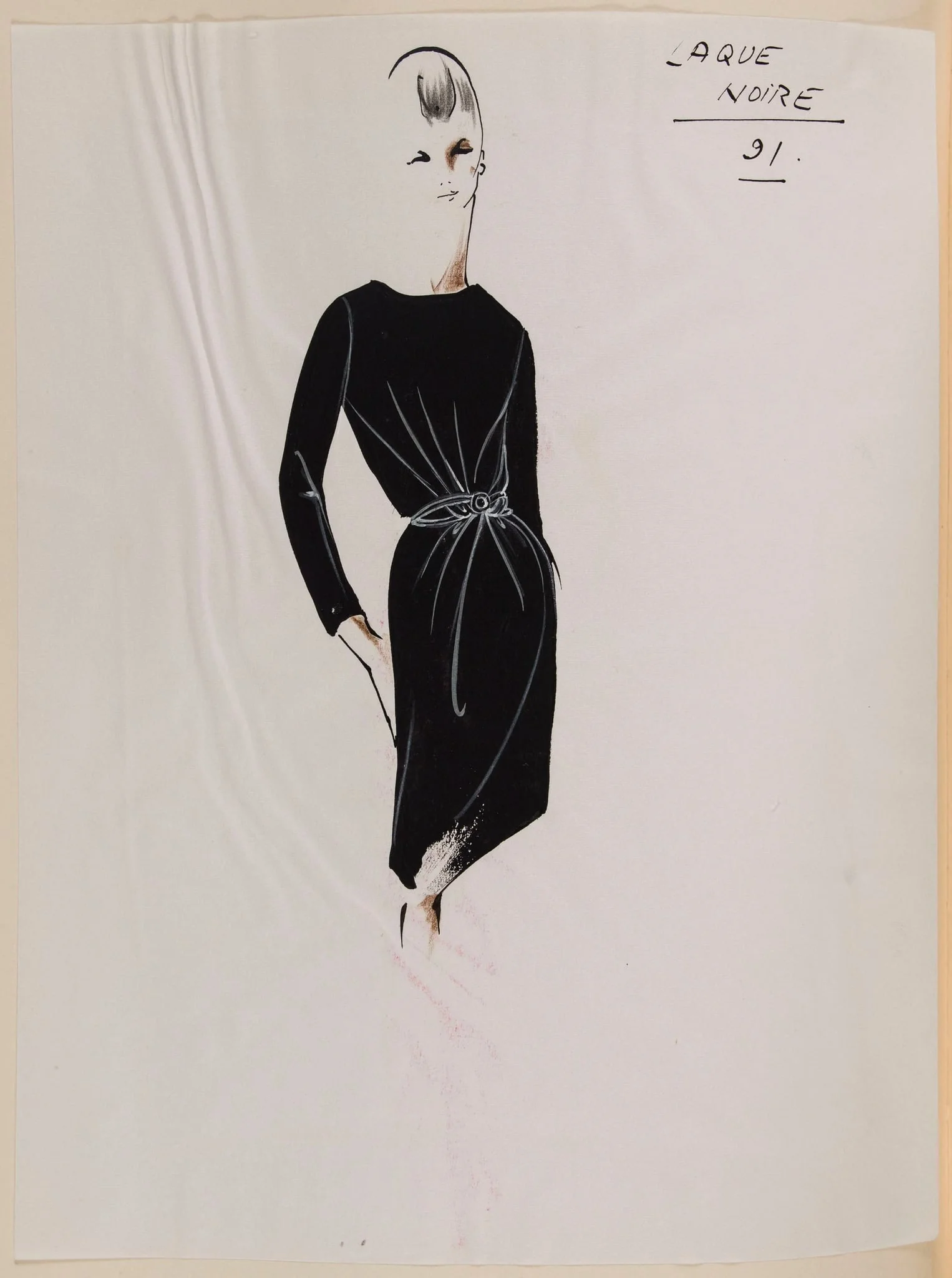 Laque noire, by Marie-Louise Carven, 1963