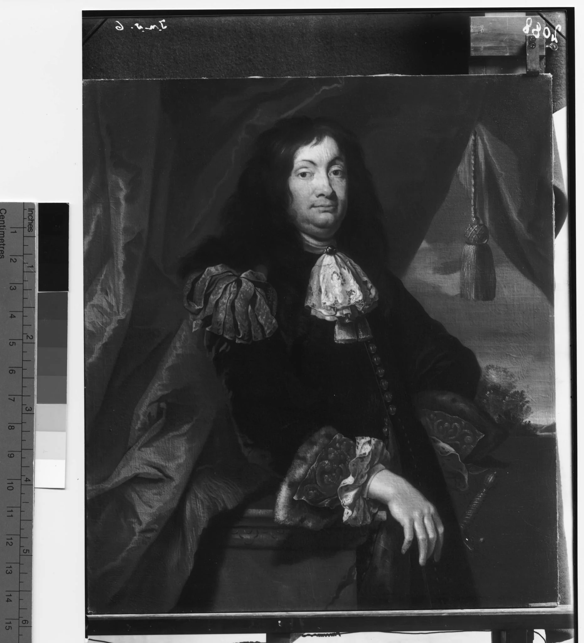 The Flemish Painter Anthoni Schoonjans, by Unknown, 1650