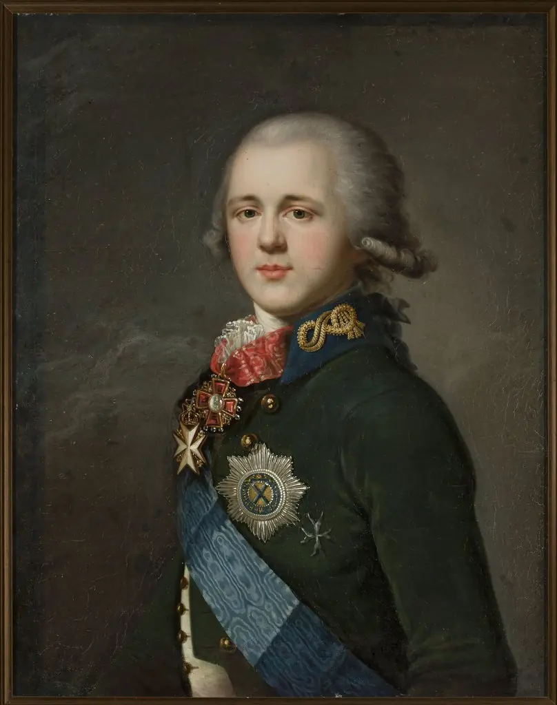 Portrait of Tsar Alexander I