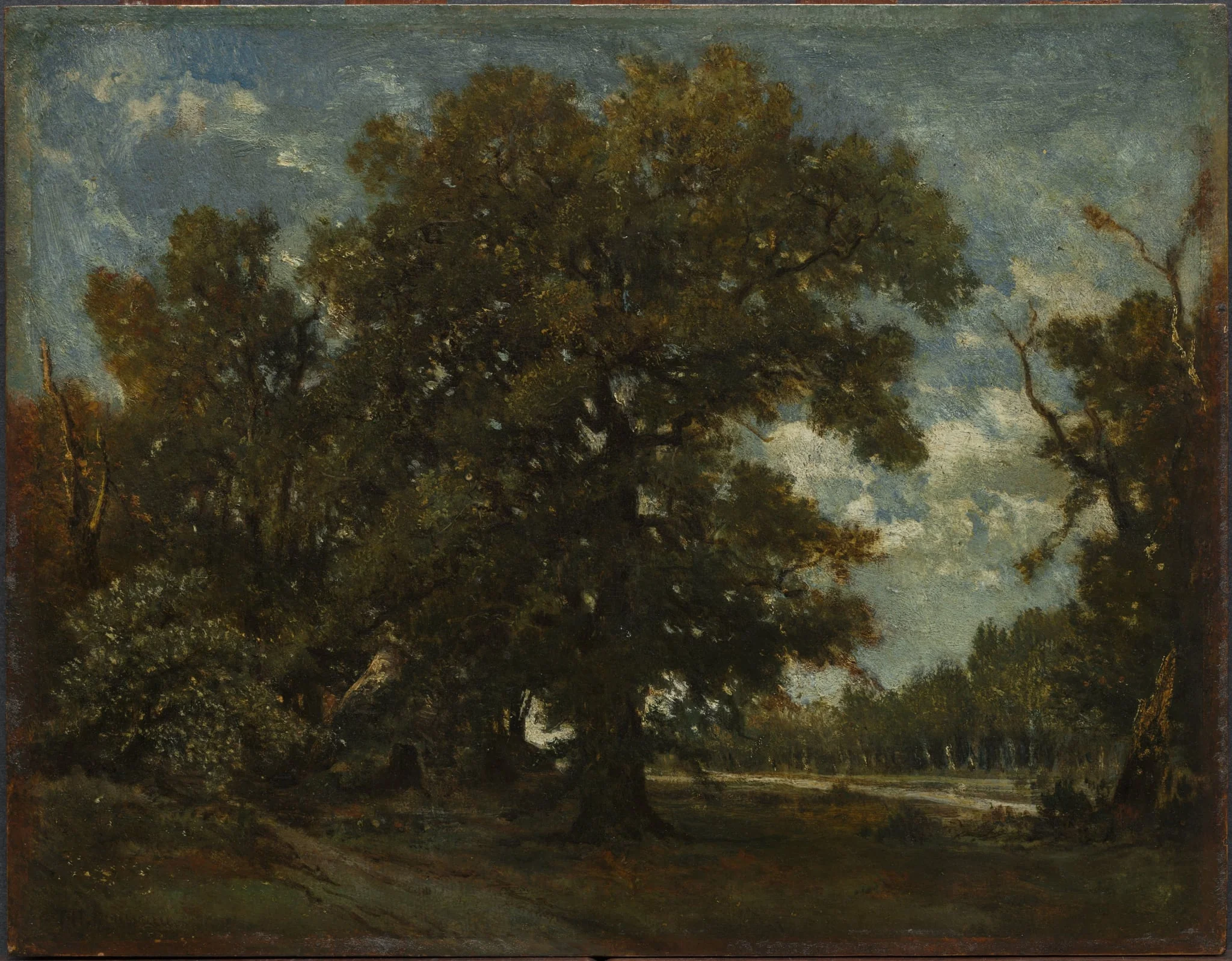 The Oak Tree, by Théodore Rousseau, unspecified, 1850