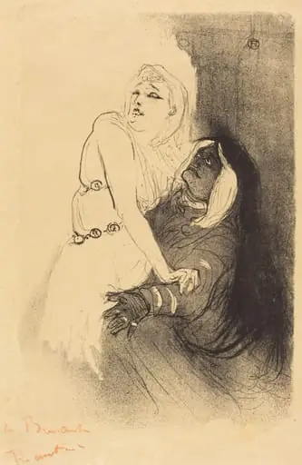At the Renaissance: Sarah Bernhardt in "Phedre" (A la Renaissance: Sarah Bernhardt dans "Phèdre")