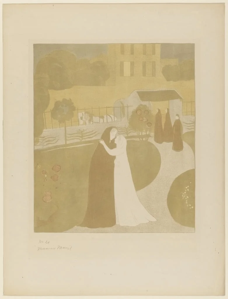 Untitled, by Maurice Denis, ink, 1896