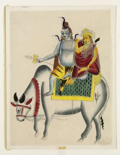 Shiva, Parvati and Nandi