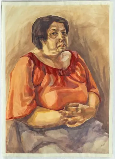 Portret cu mâini
