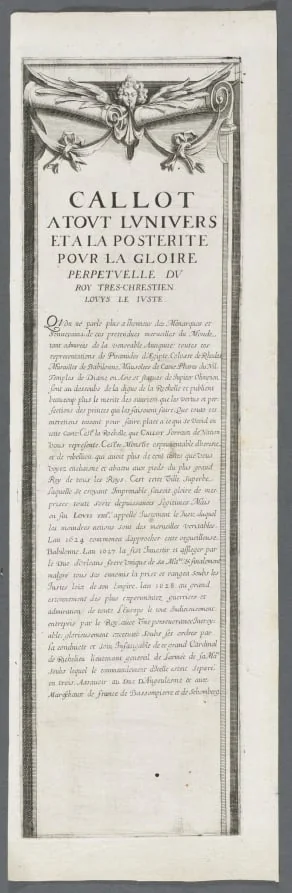 The Siege of La Rochelle: Plate 4