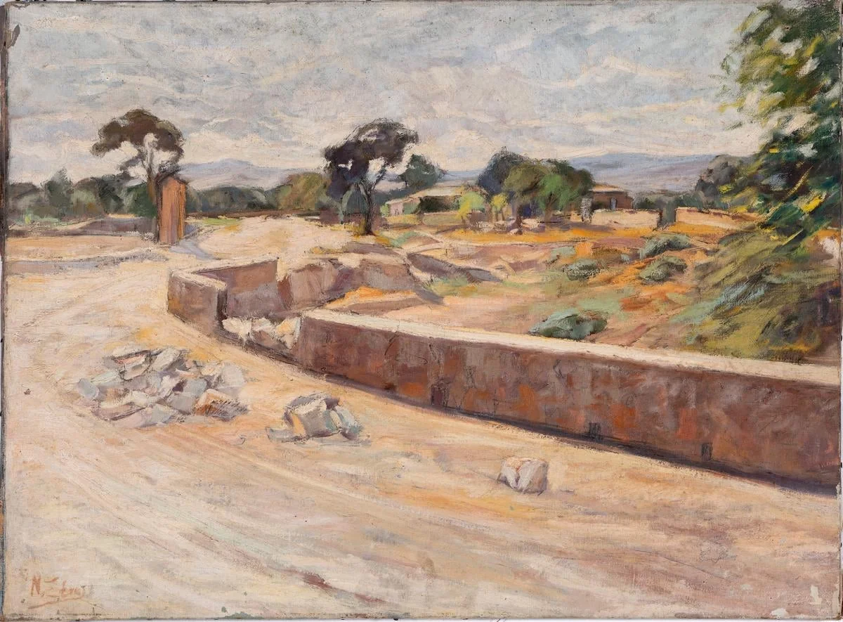 Road – landscape, by Xenos Nikolaos, unspecified