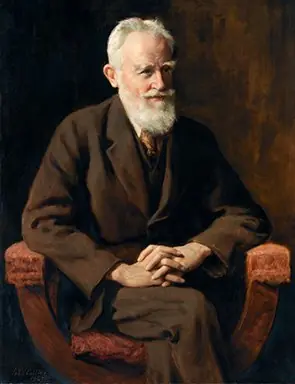 Portrait of George Bernard Shaw