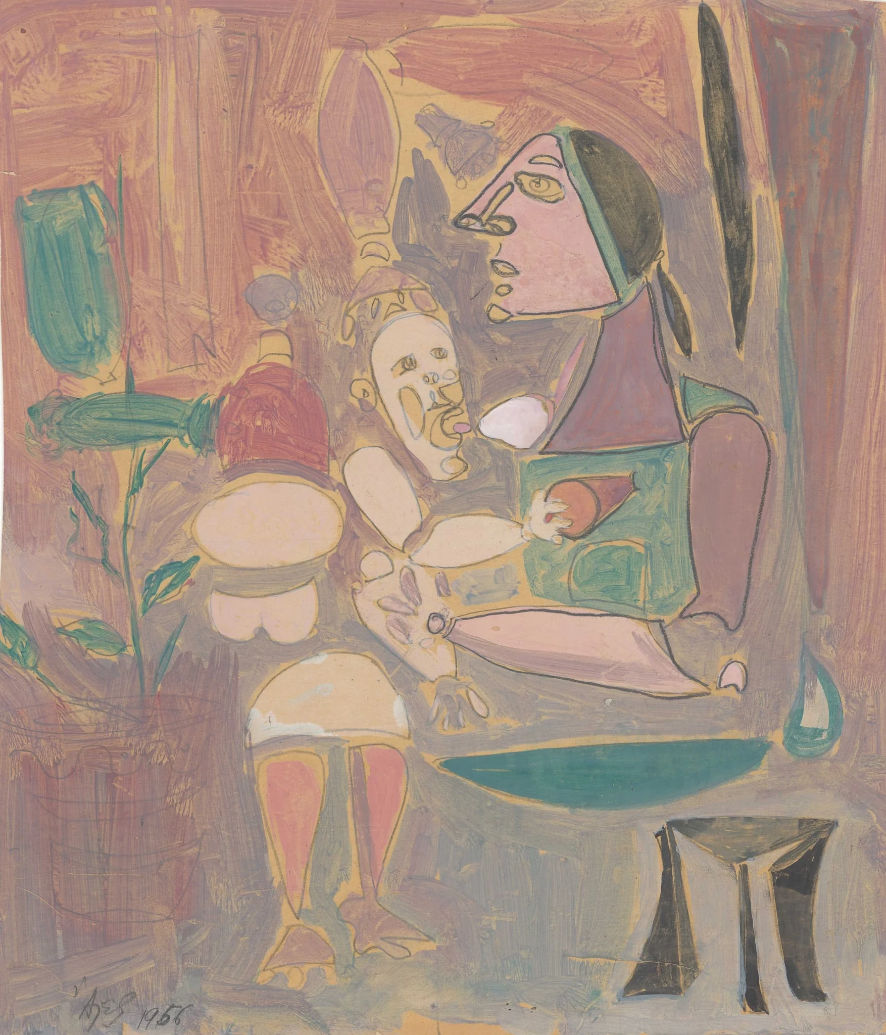 Μητρότητα, by Alex Mylona, 1970
