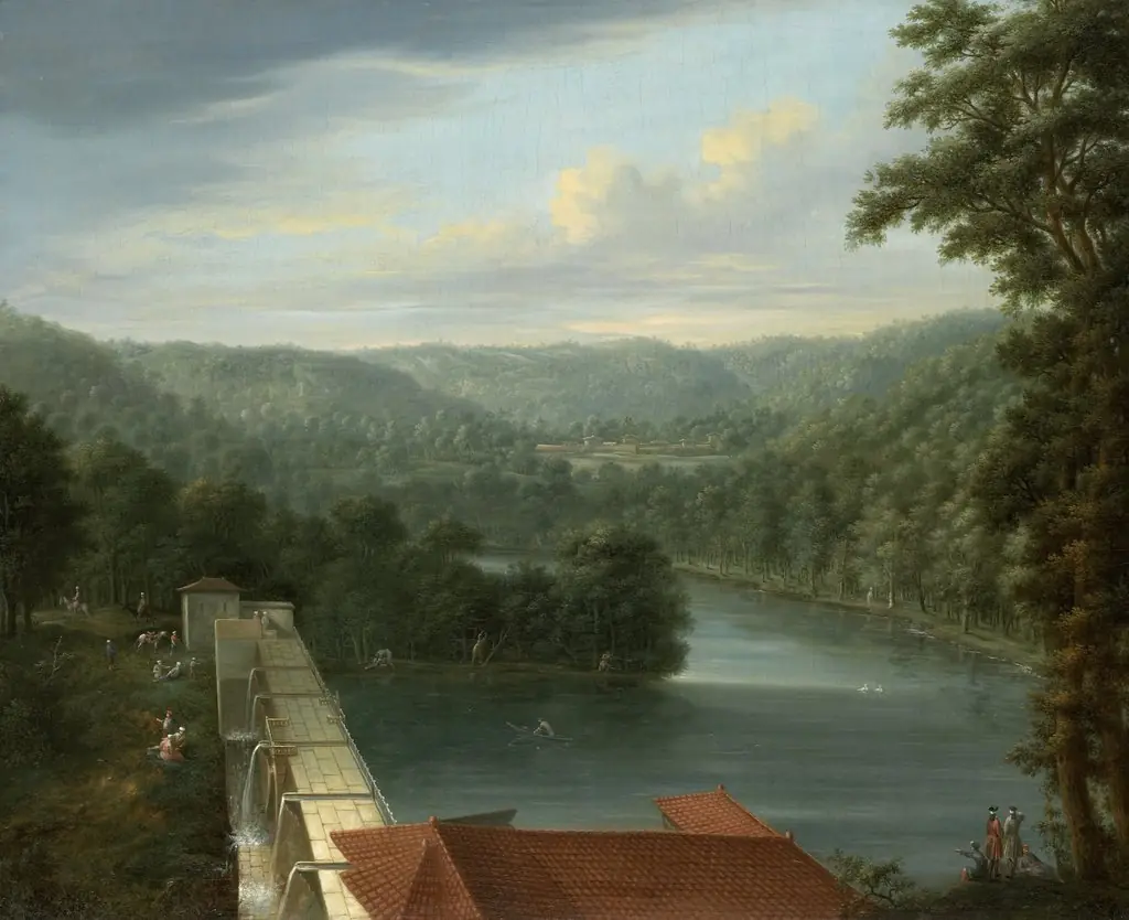 The Water Reservoirs, the so-called Bends, in Belgrade Forest