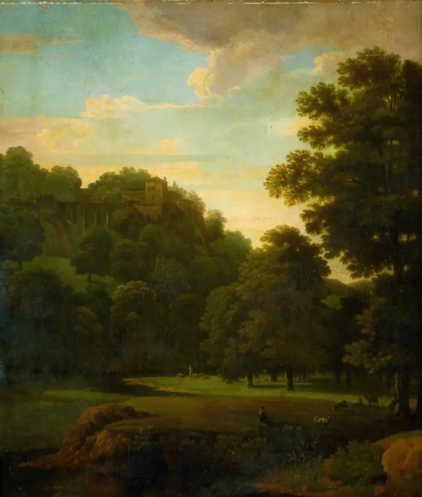 Landscape with Bathers and Shepherds