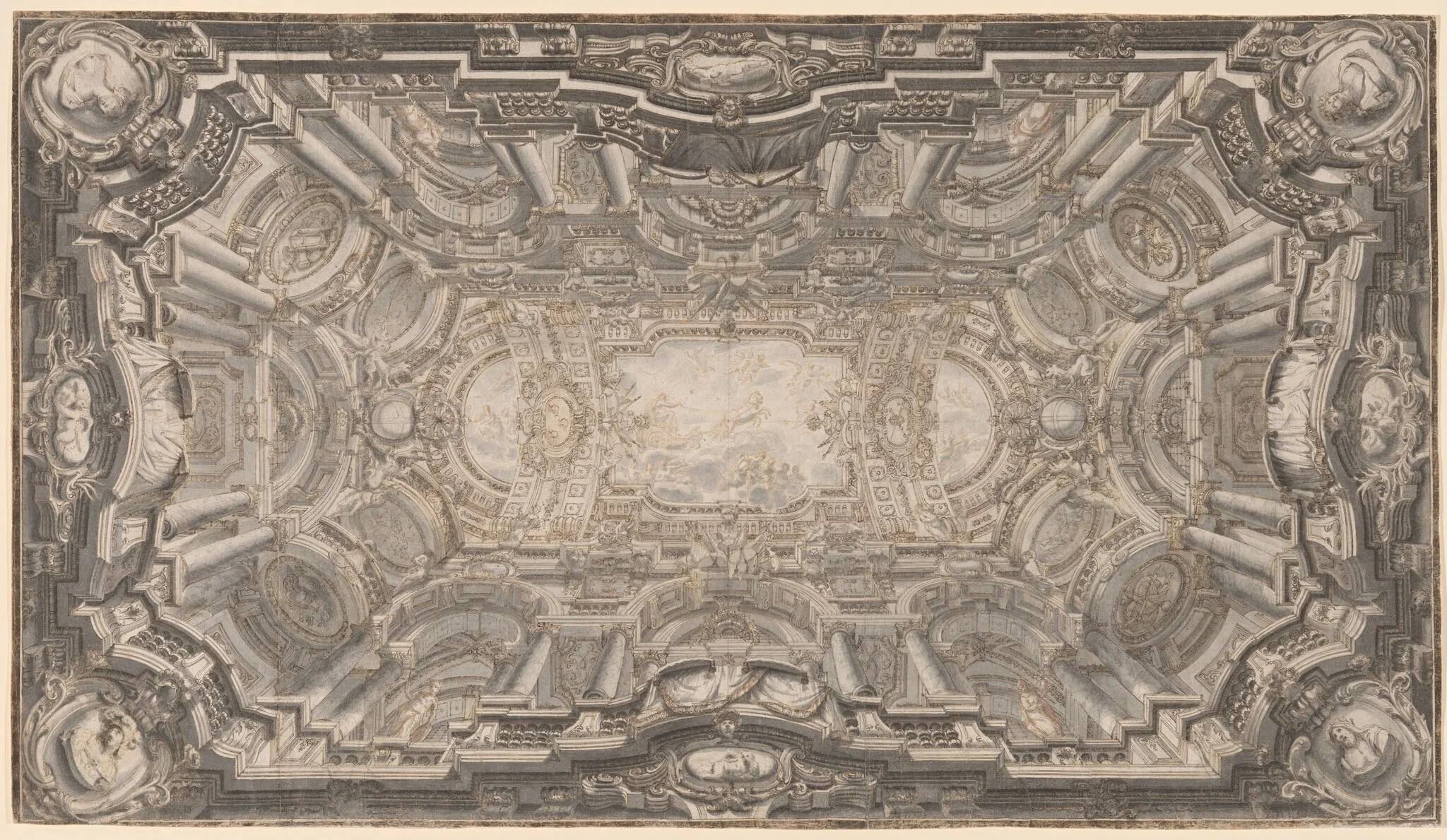 A Grand Illusionistic Ceiling