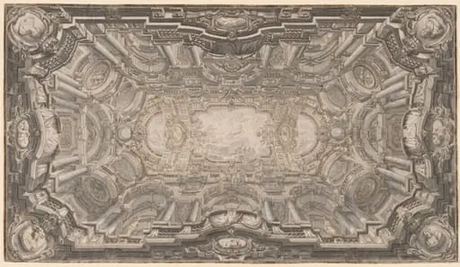 A Grand Illusionistic Ceiling