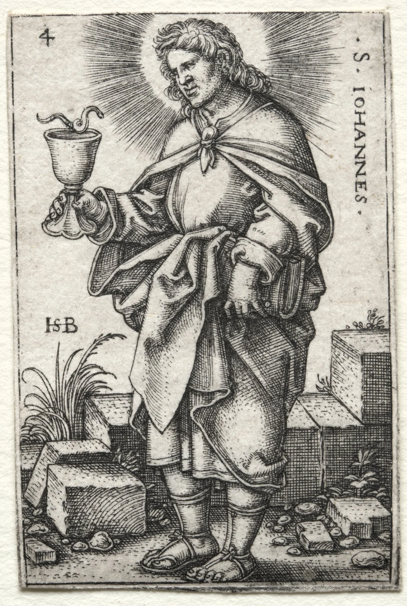 St. John, by Sebald Beham, 1546