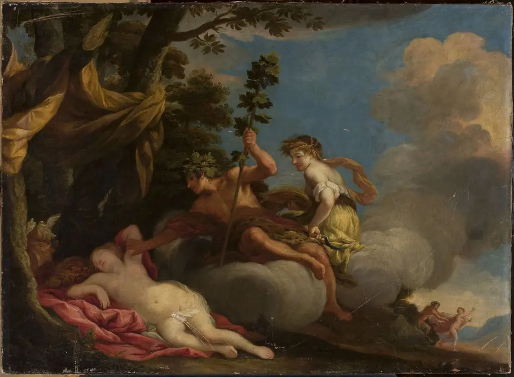 Ceres and Bacchus awaken Venus