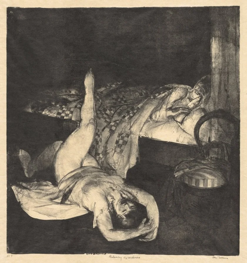 Reducing Exercises, by George Bellows, 1916