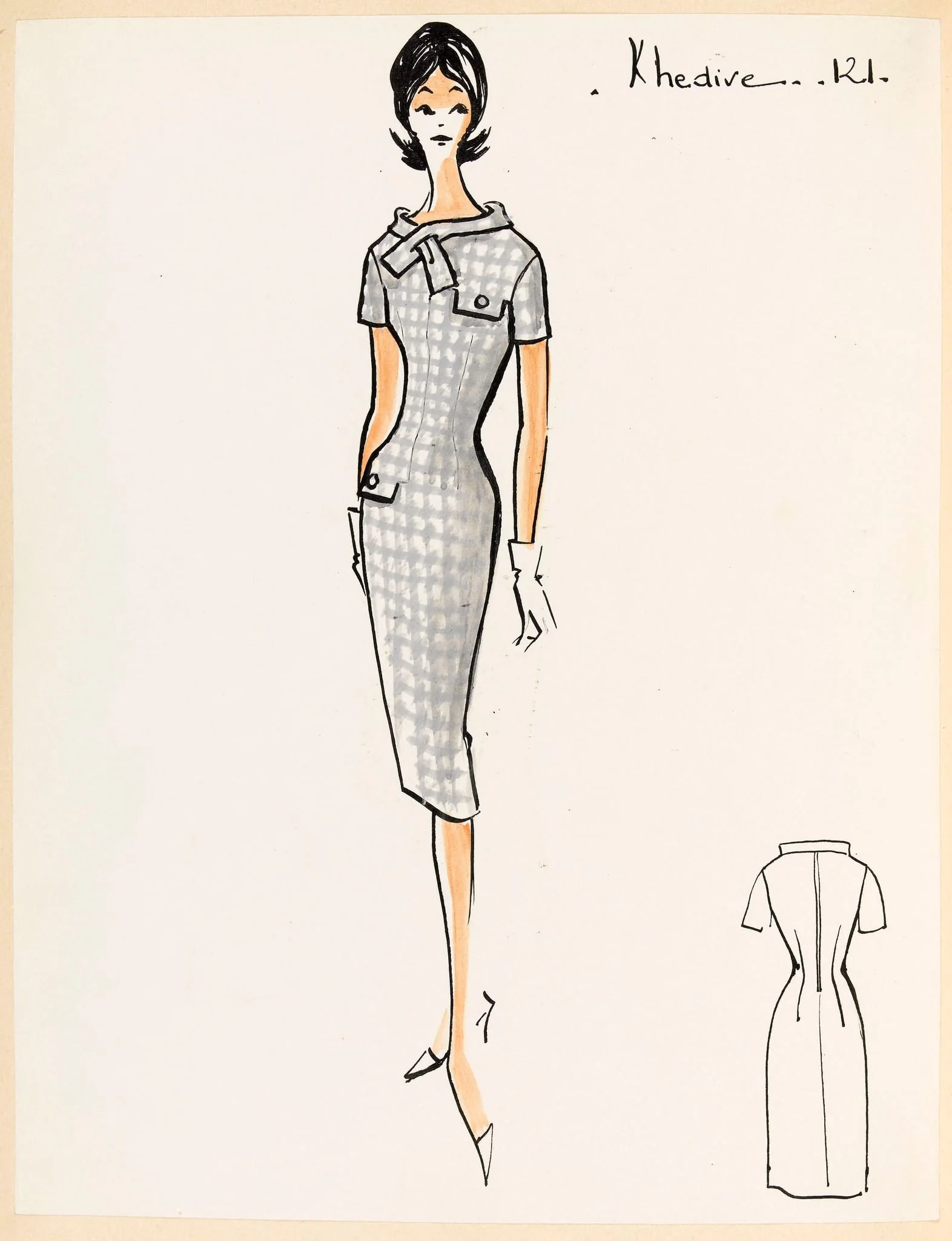 Khedive, by Carven, 1959