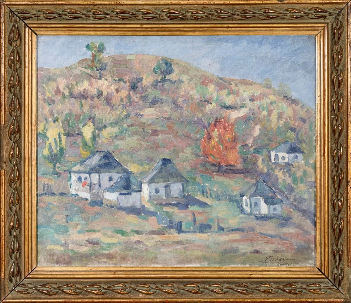 Peisaj din Ilovăț, by Nicolae Dărăscu, 1914