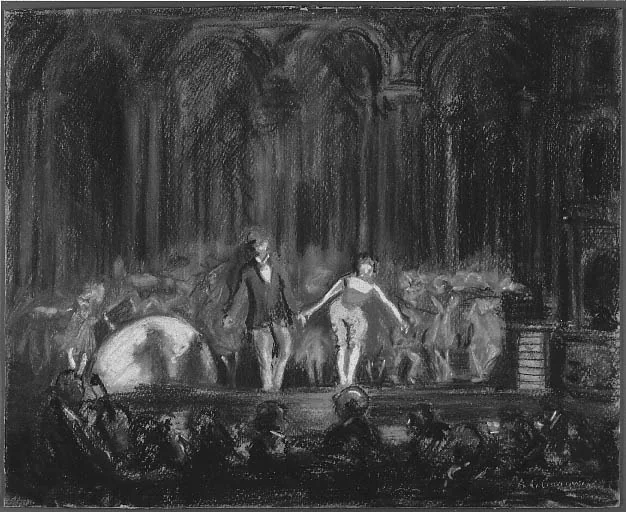 Broadway Burlesque, by Arthur Clifton Goodwin, unspecified, 1923