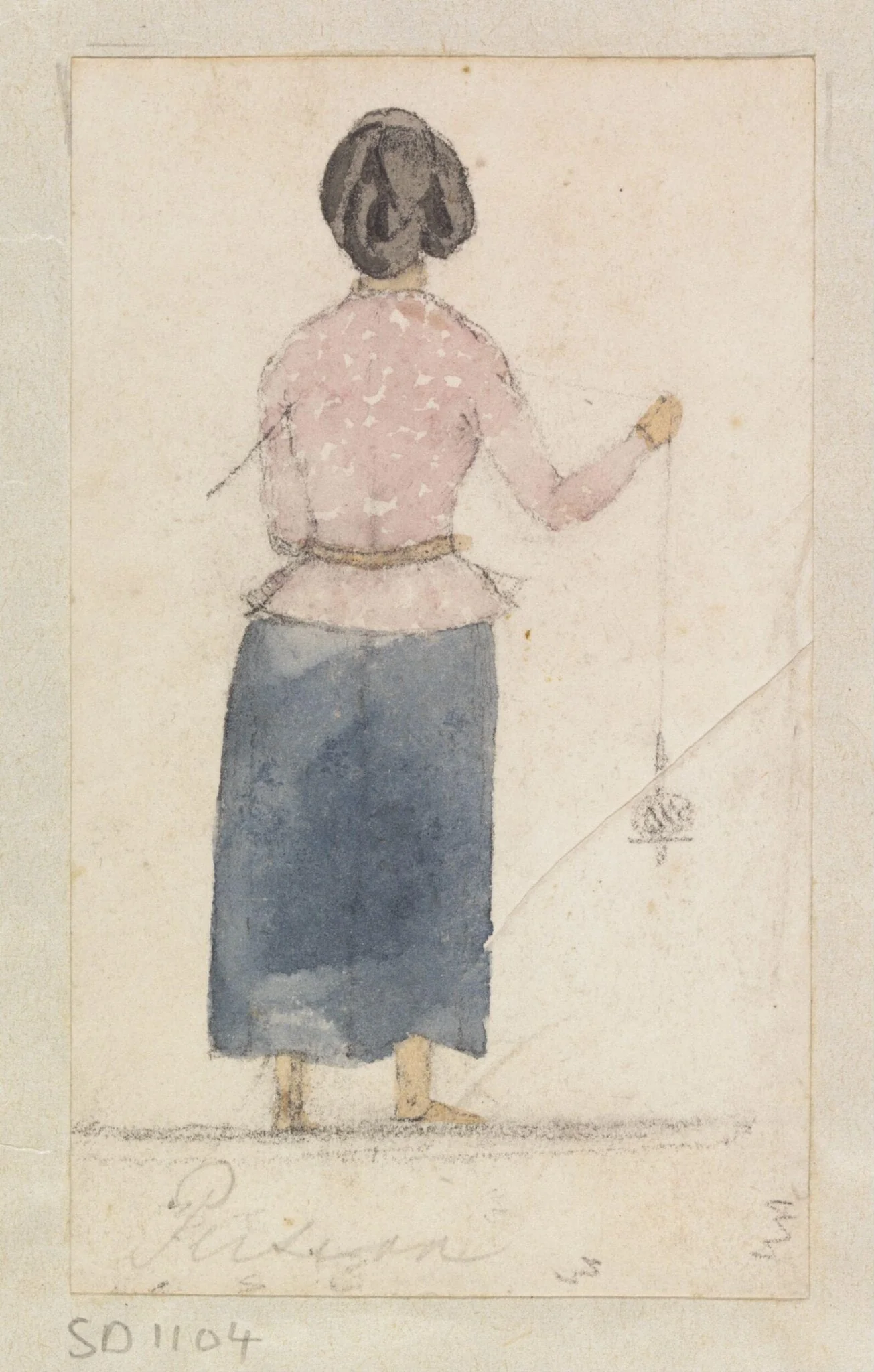 Persian, by John McNeill, watercolor, 1833