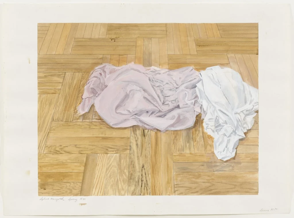 Untitled, by Sylvia Plimack Mangold, paint, 1970