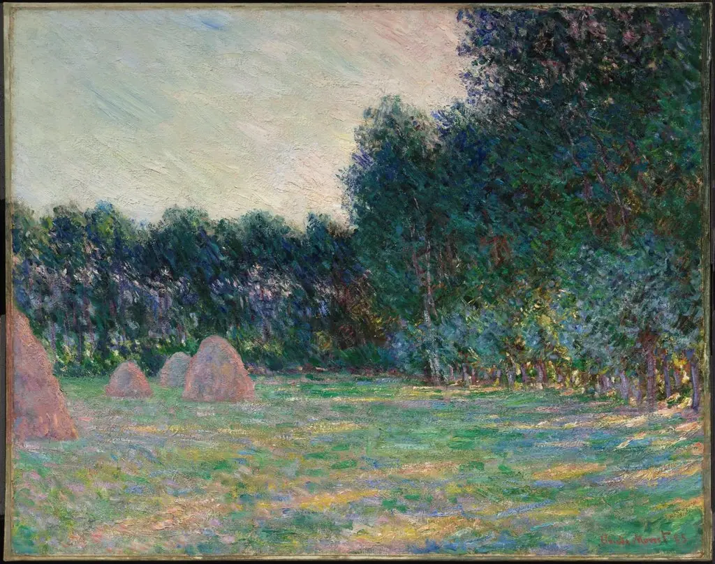 Meadow with Haystacks near Giverny