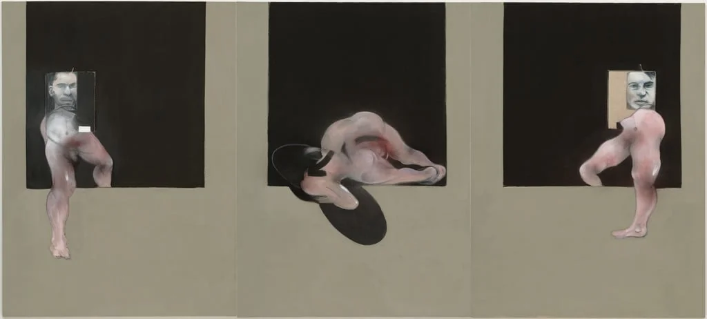 Untitled, by Francis Bacon, oil, 1991