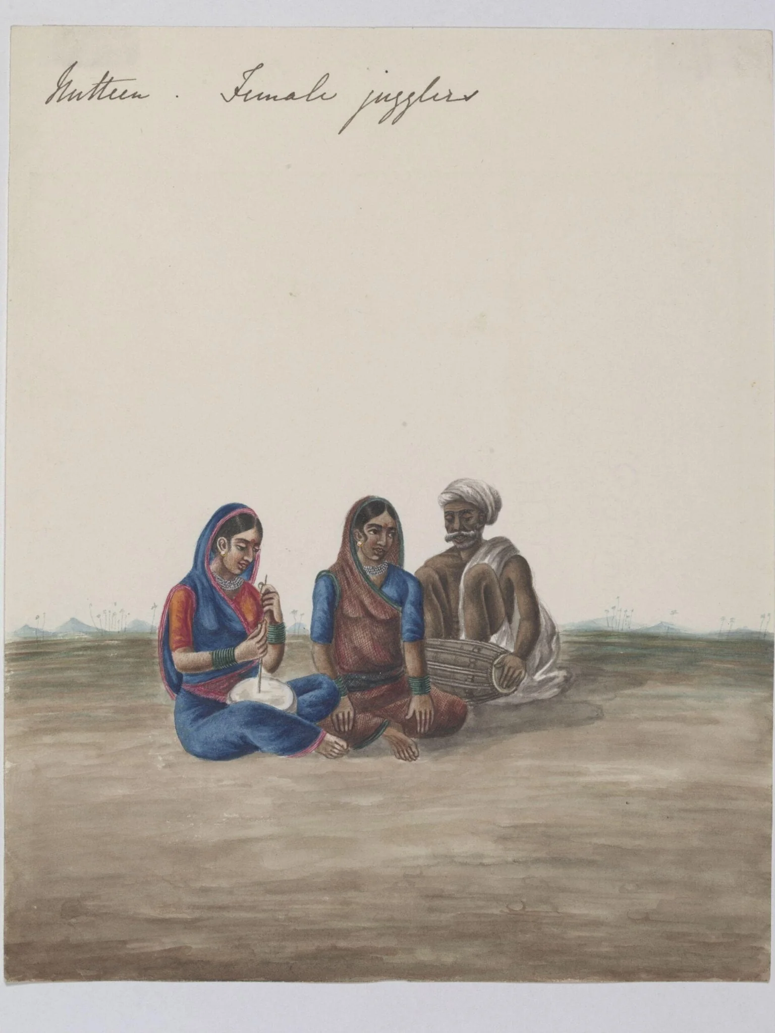 Three entertainers