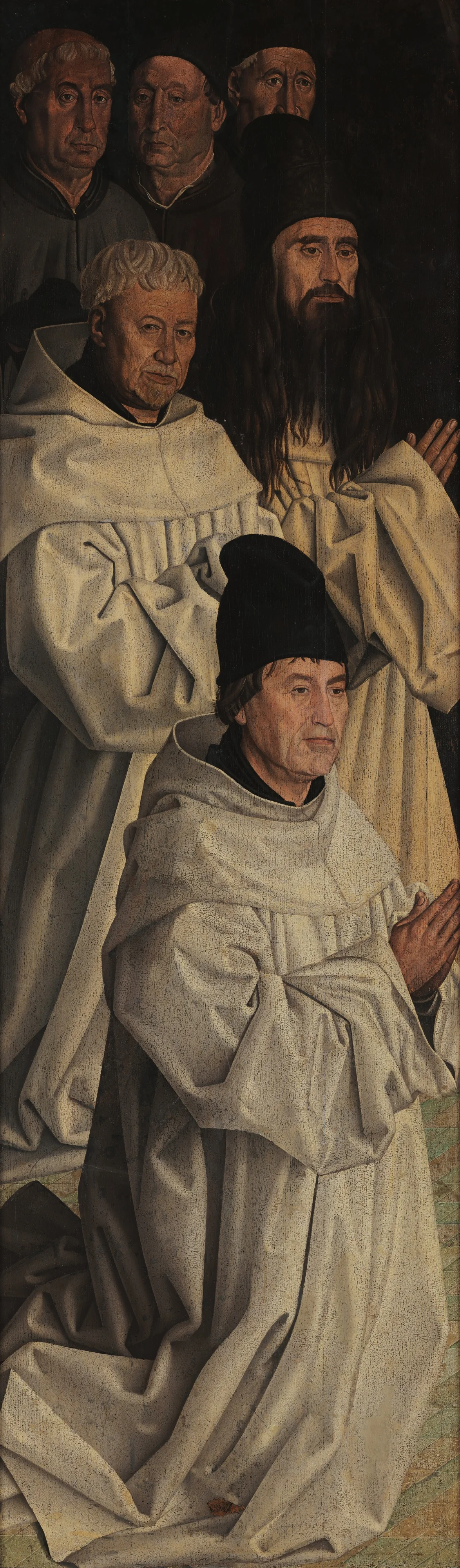Saint Vincent Panels, first panel, by Nuno Gonçalves, unspecified, 1450