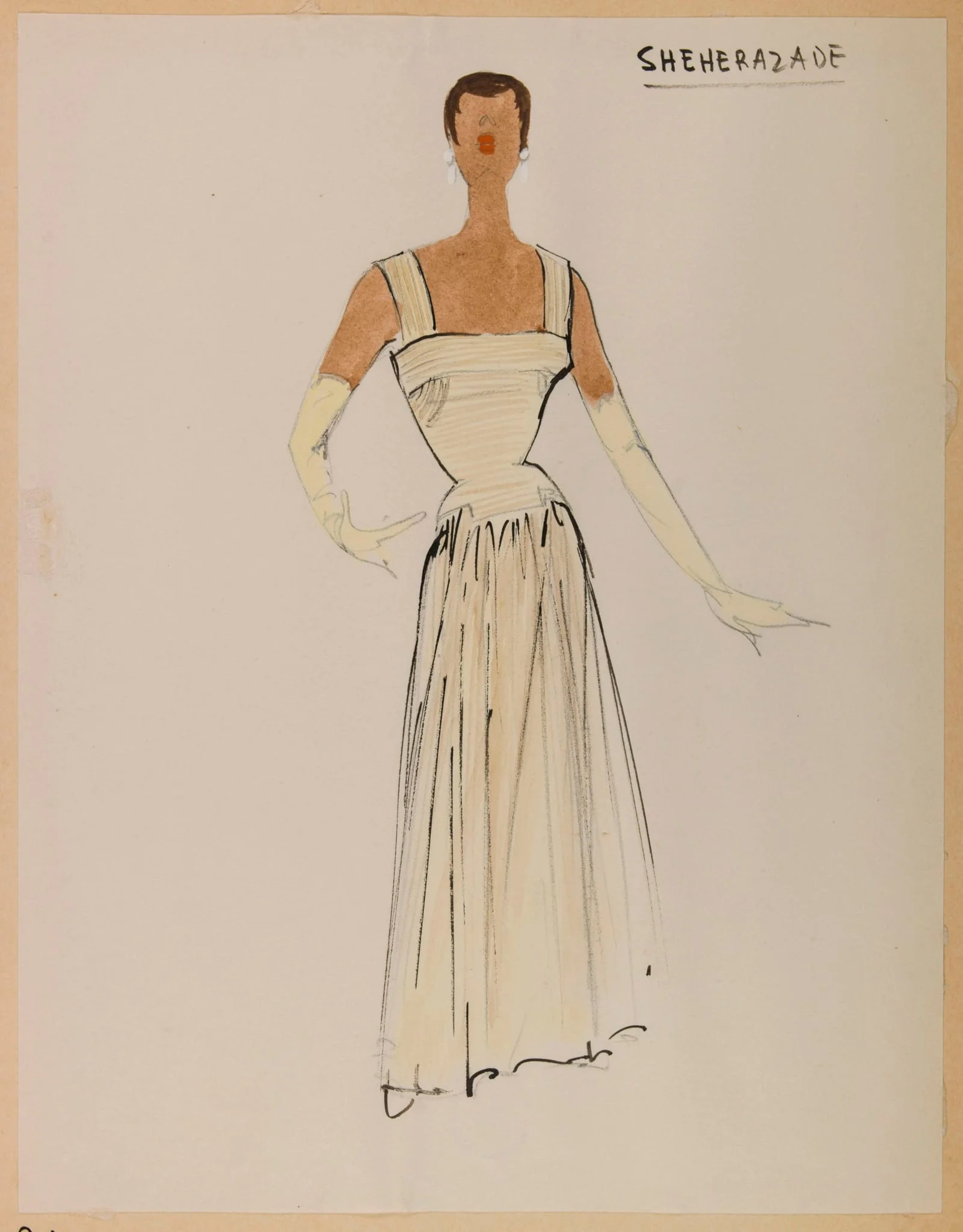 Sheherazade, by Carven, 1953