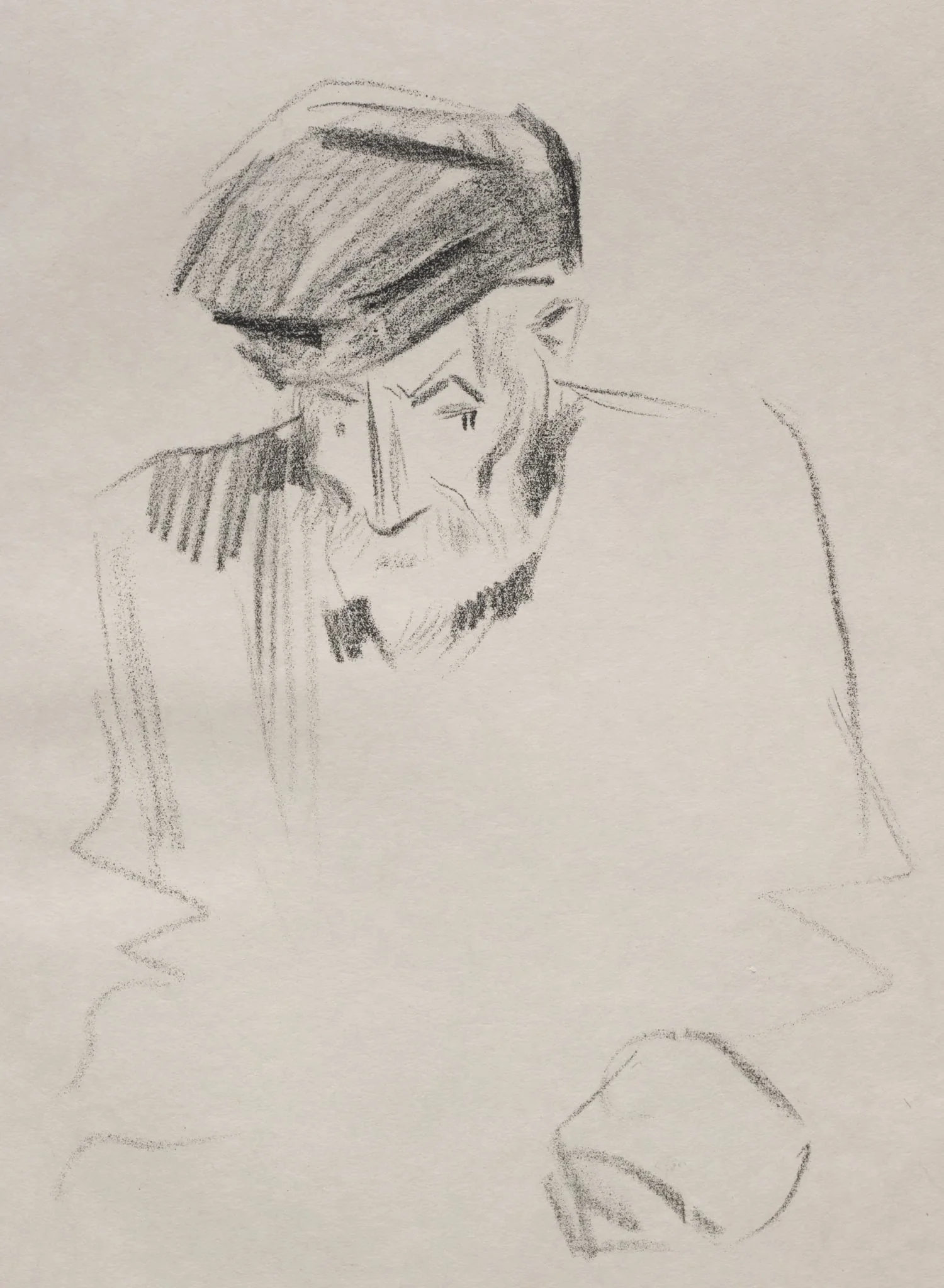Pierre Auguste Renoir, by Jean-Louis Forain, 1905