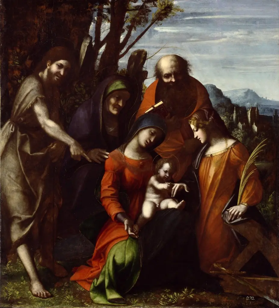 The Mystic Marriage of Saint Catherine