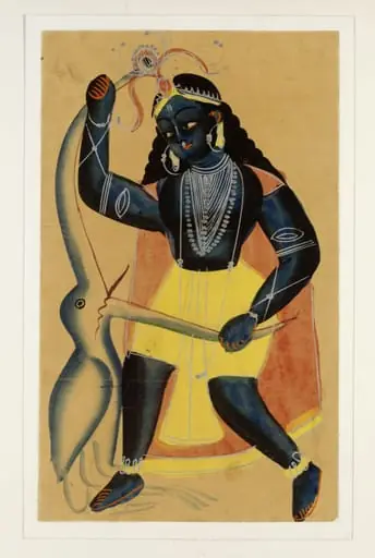 Krishna and Bakasura