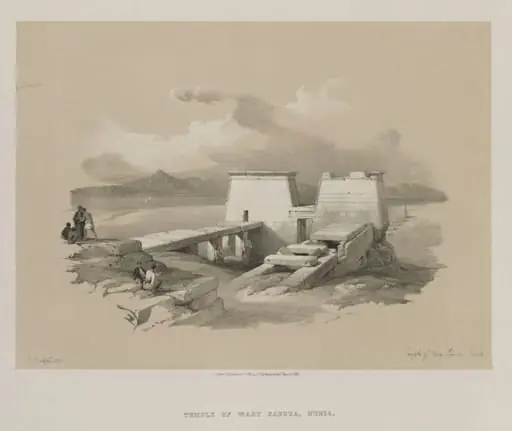 Egypt and Nubia, Volume I: Temple of Wady Saboua, Nubia