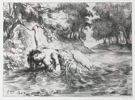 Hamlet:  The Death of Ophelia