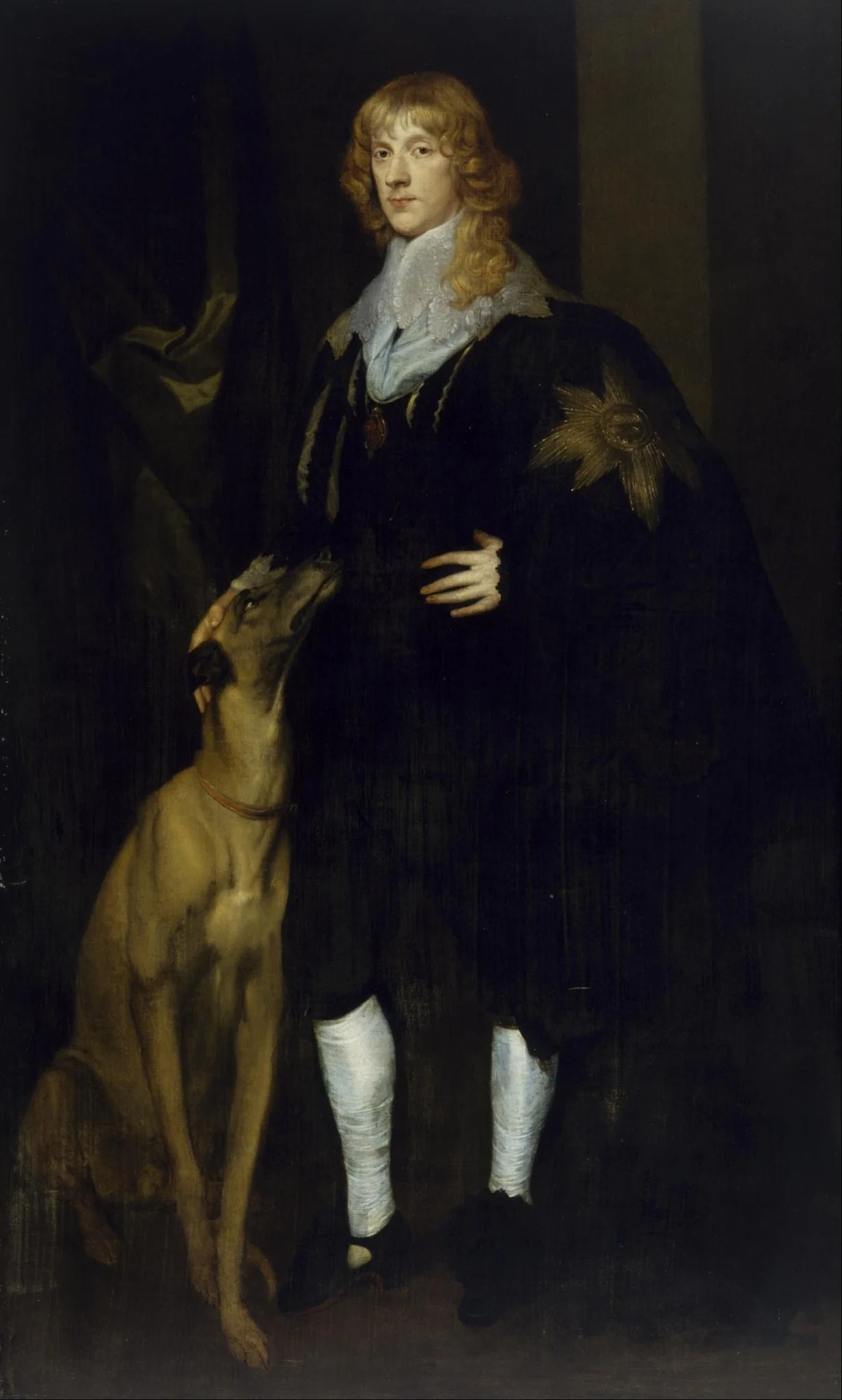 James Stuart, Duke of Lenox and Richmond, by Unknown, oil
