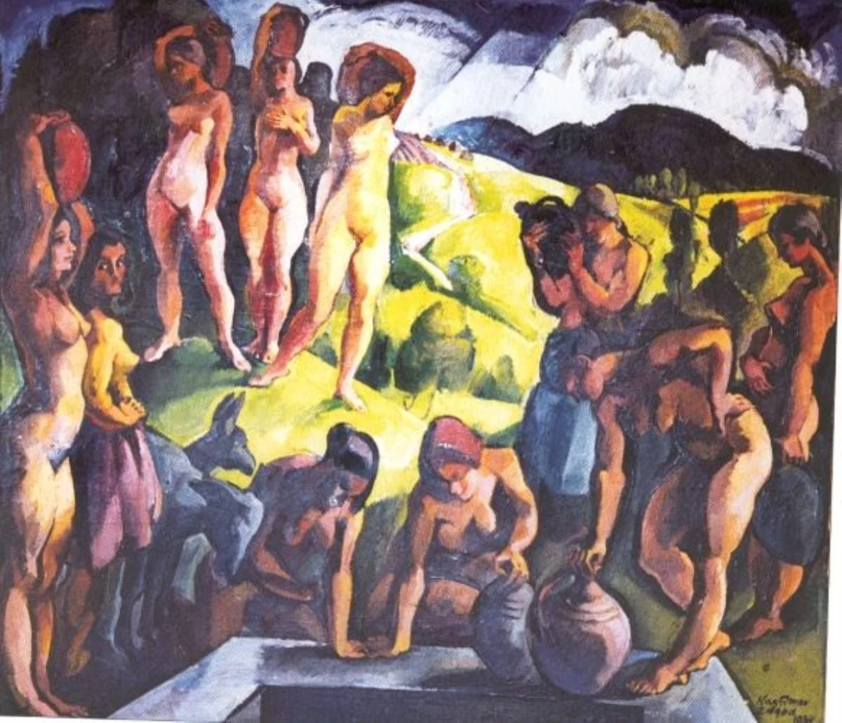 La fântână, by Imre Nagy, unspecified
