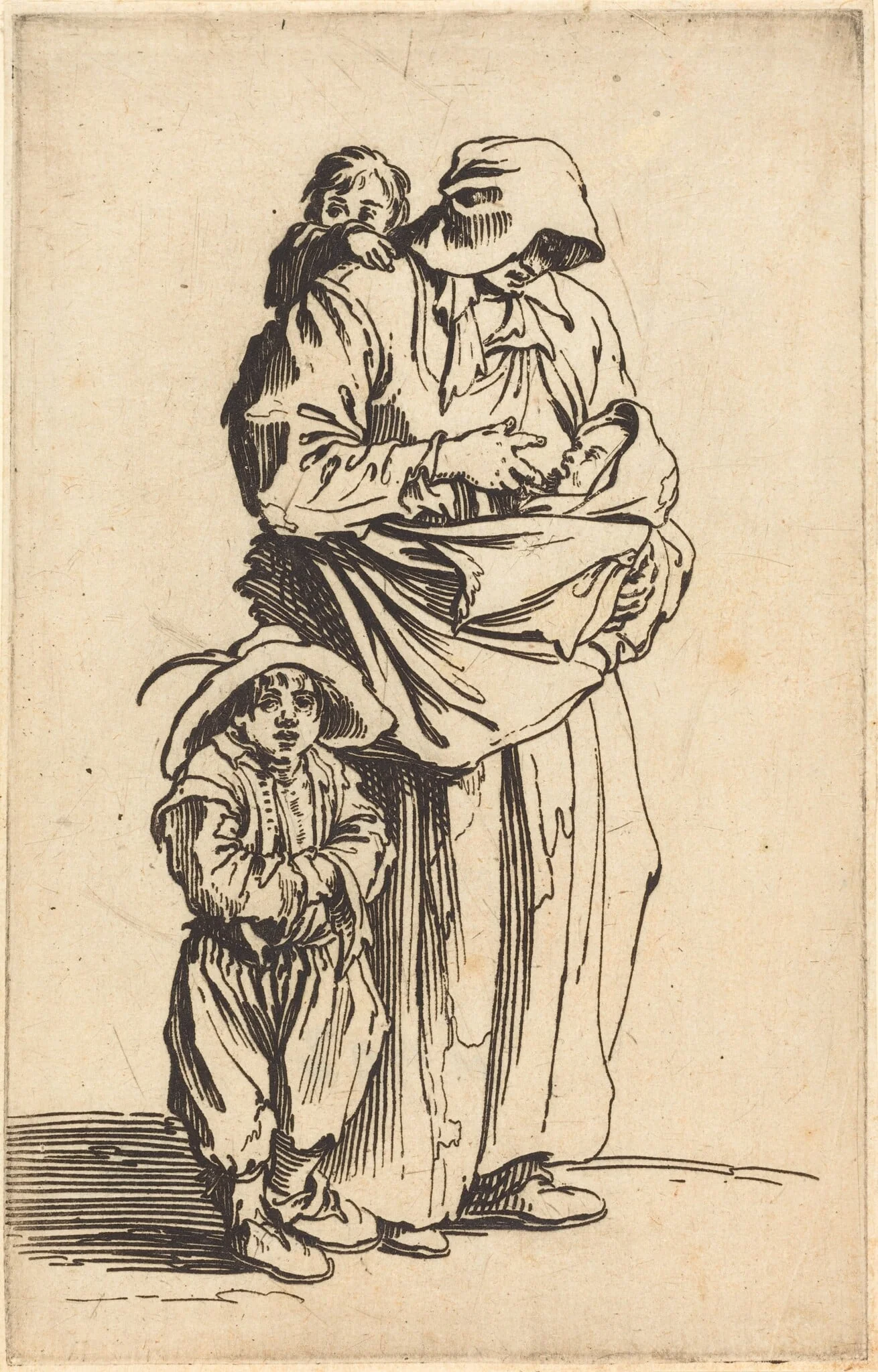 Mother and Three Children