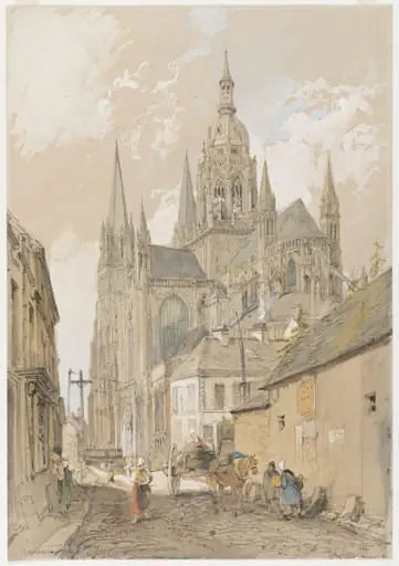 Bayeux Cathedral: View from the South-East