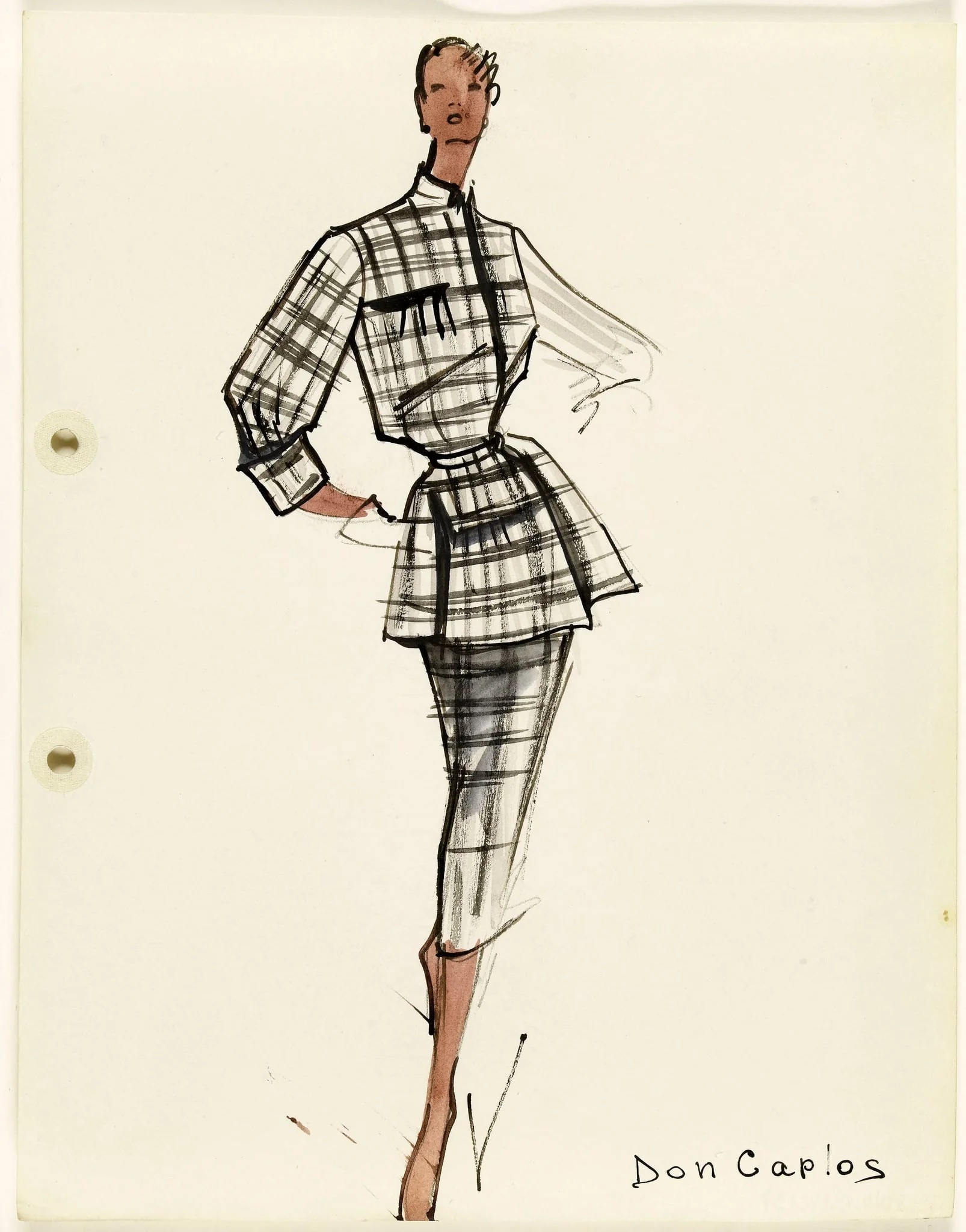 'Don Carlos', by Carven, 1951