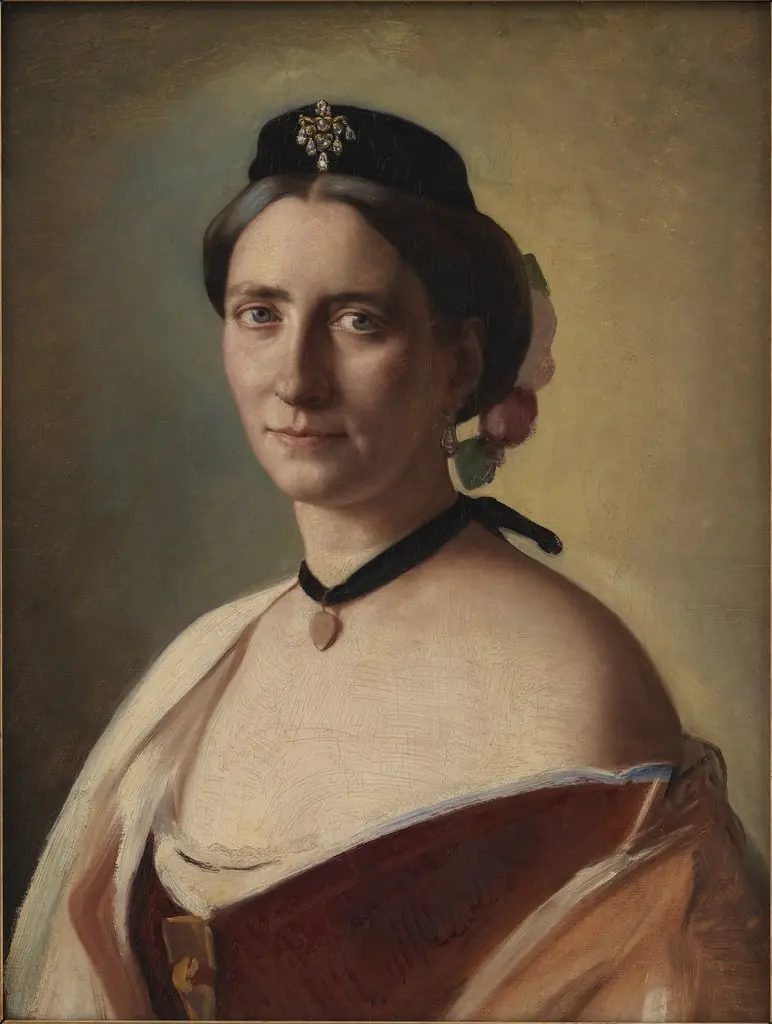 The Artist's Wife, Alma Bloch, née Trepka